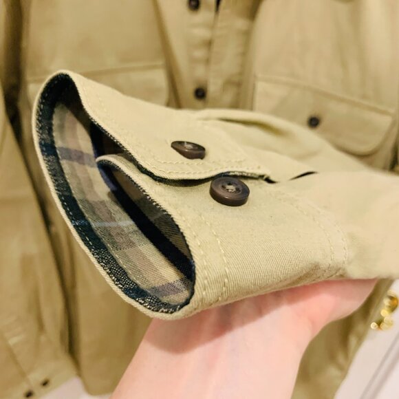 Vintage LL BEAN Heavy Work Chore Shirt Jacket Size Large - Picture 8 of 11